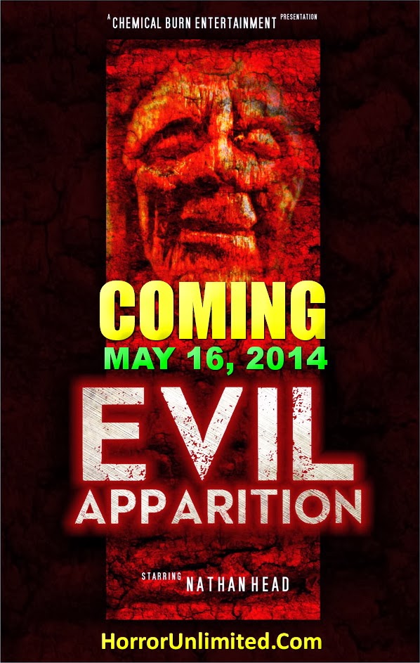 Apparition Of Evil - 2014 Horror Unlimited art - Nathan Head paranormal anthology movie